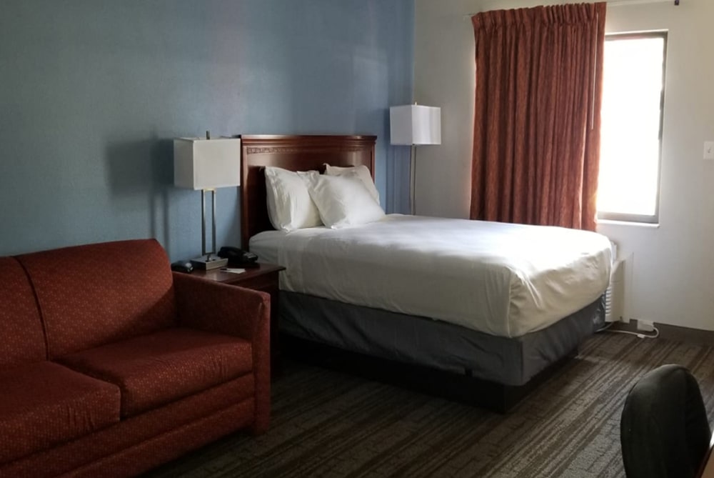 The Living Area in our Spacious Suite